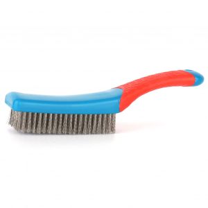 Rust Remover Brush - Stainless Steel Small Wire Brush for Cleaning and Removing Rust